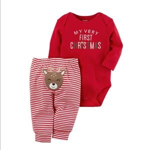 Carters My First Christmas Set